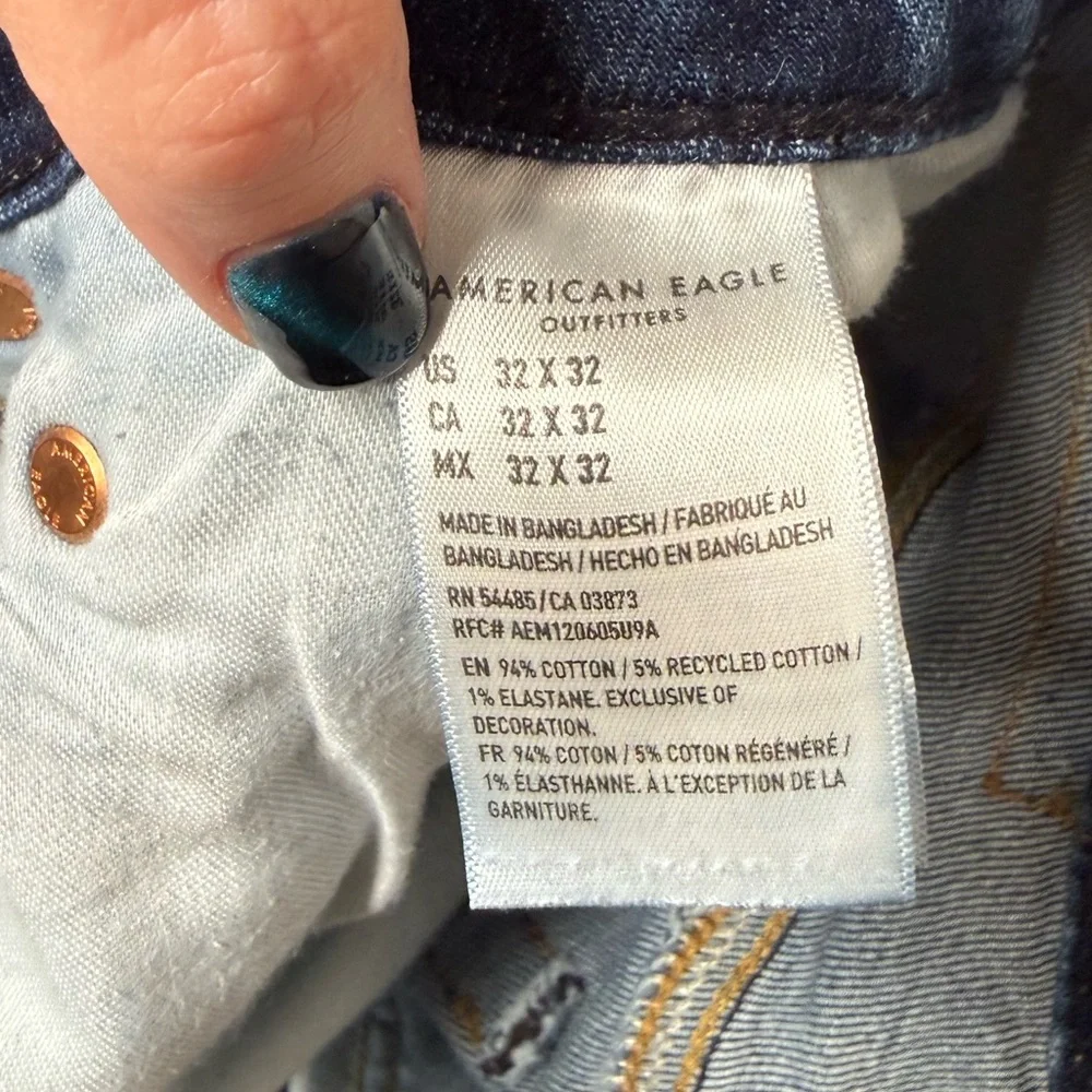 Men's American Eagle Original Straight Fit Jeans 32x32